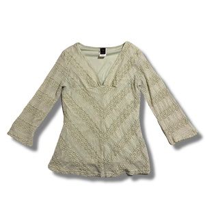 Vintage y2k lace hippy top